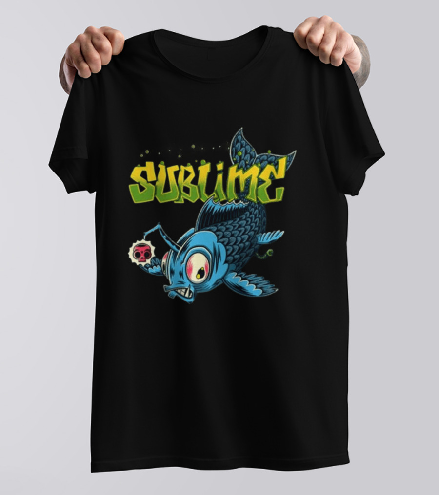Sublime Red Rocks 2026 Exclusive Drop April 17th 18th 420 On The Rocks Angler Fish T-Shirt
