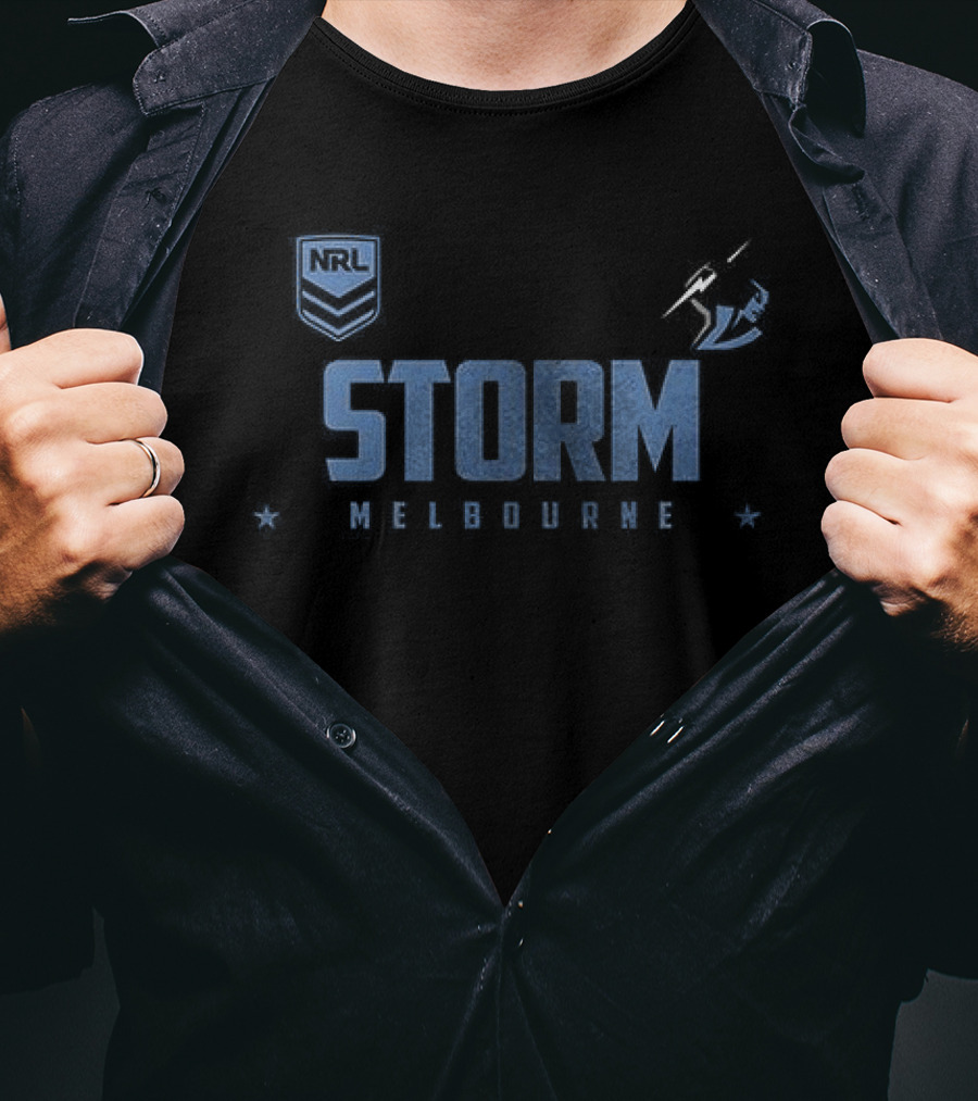 Melbourne Storm Anzac Day 111th Anniversary Rugby T-Shirt