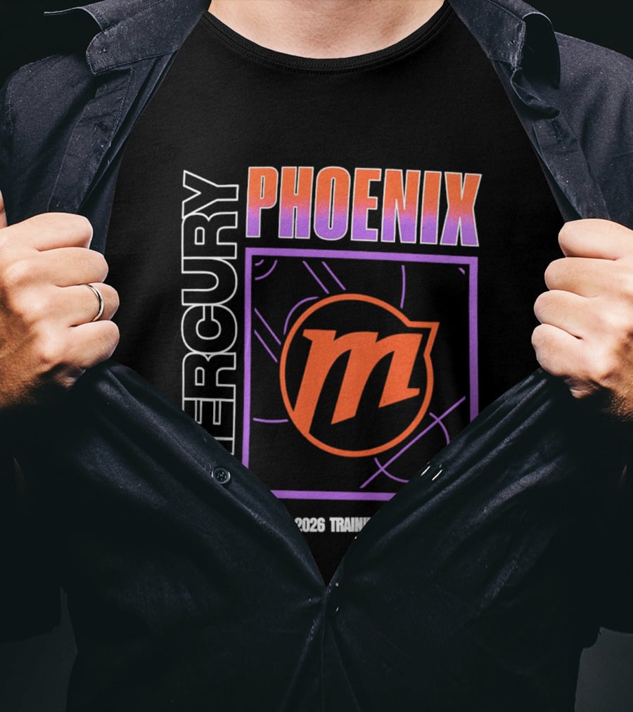 Phoenix Mercury WNBA 2026 Training Camp Mercury T-Shirt