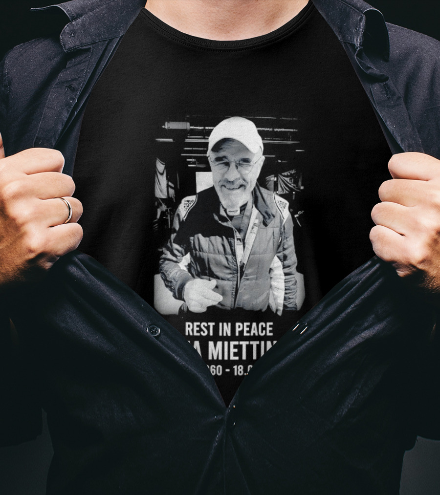 Juha Miettinen In Loving Memory 1960 2026 Rest In Peace Nurburgring Racing T-Shirt