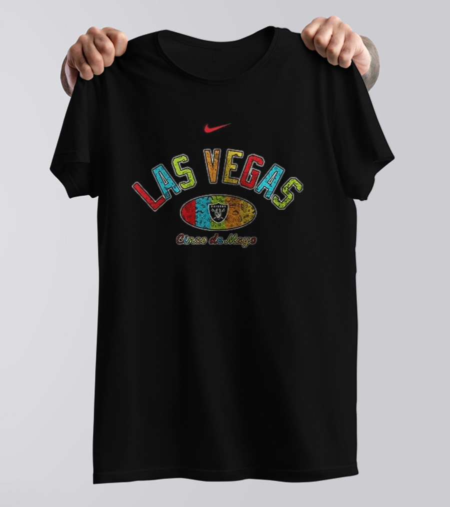 Las Vegas Raiders Cinco De Mayo Let's Taco 'Bout T-Shirt