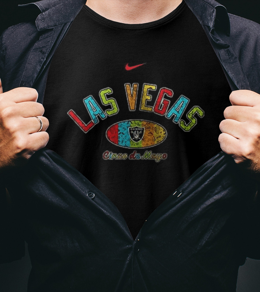 Las Vegas Raiders Cinco De Mayo Let's Taco 'Bout T-Shirt