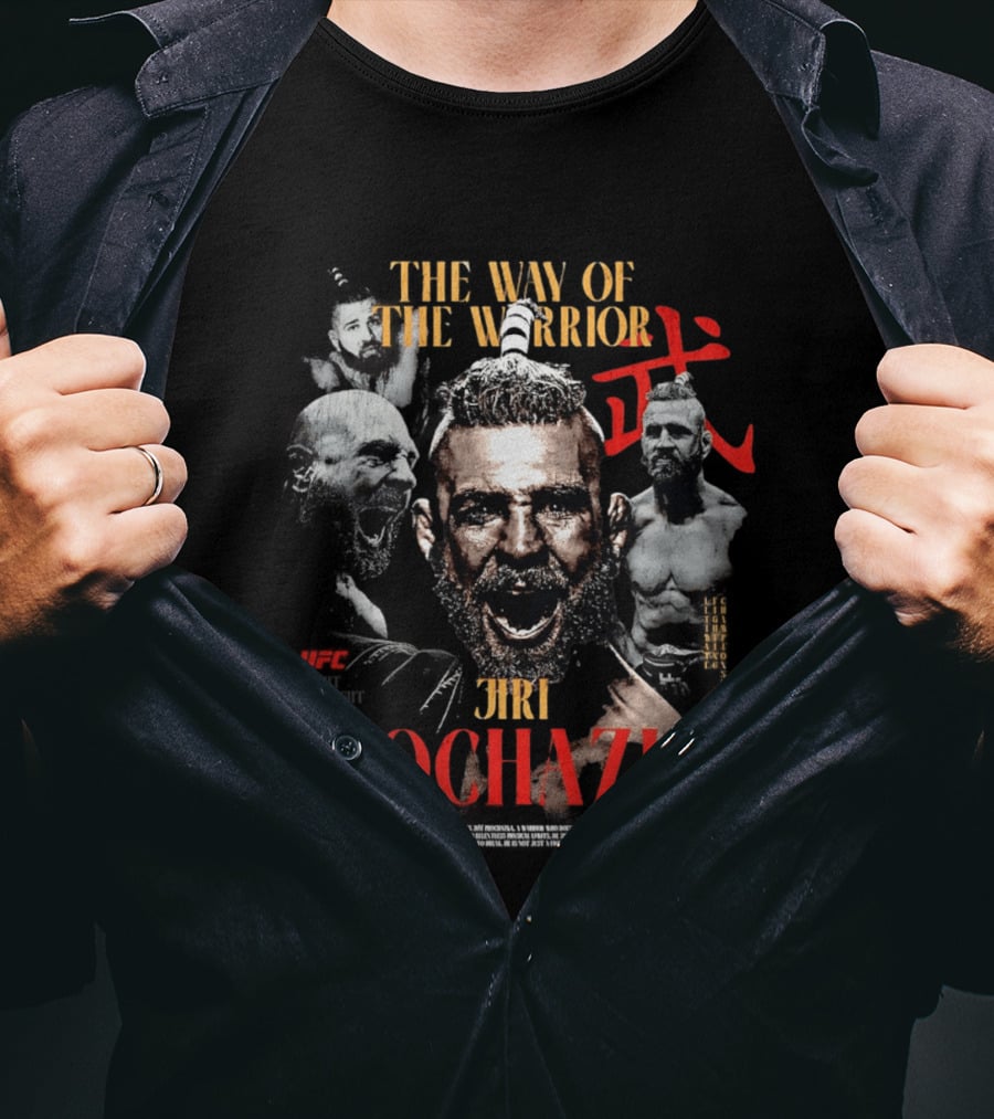 UFC Jiri Prochazka The Way Of The Warrior Ultimate Fighting Championship T-Shirt