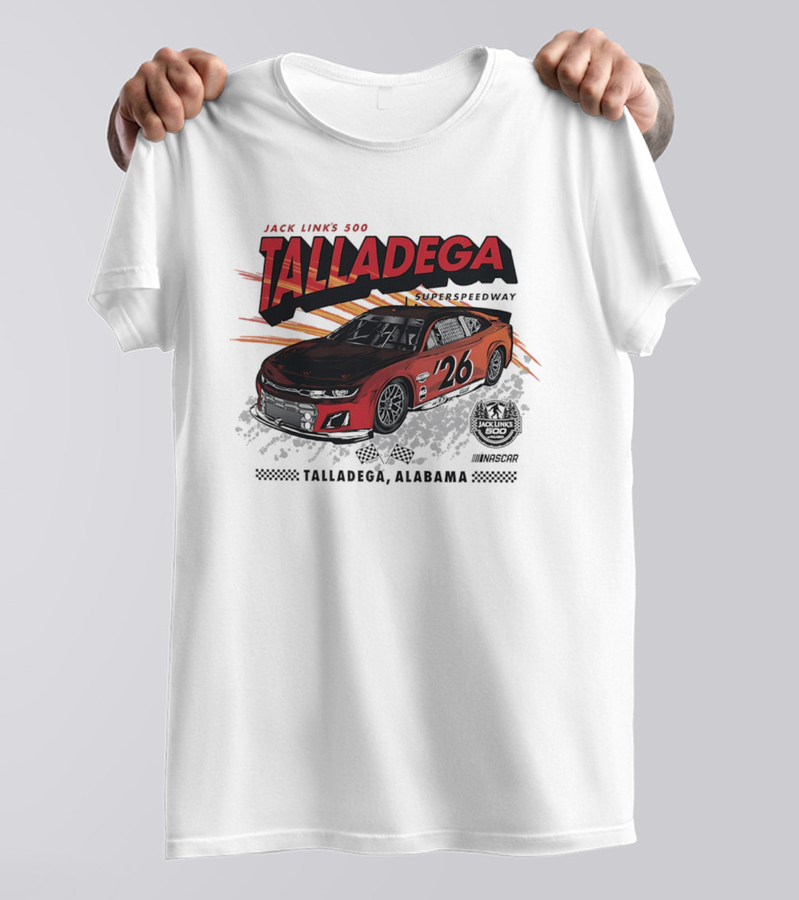 Talladega Superspeedway '26 Jack Link's 500 NASCAR Talladega Alabama T-Shirt