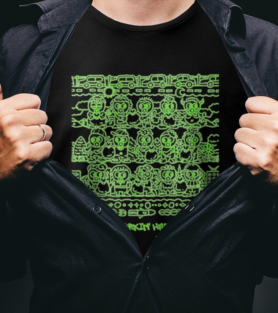 Fujii Kaze Prema World Tour 2026 Working Hard Merchandise T-Shirt