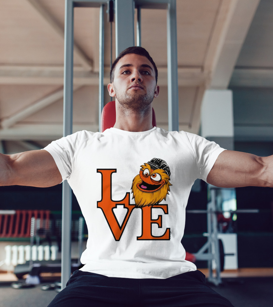 Philadelphia Flyers Gritty Love NHL Hockey 2026 T-Shirt