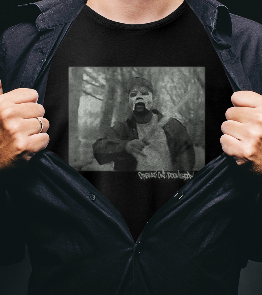 MF Doom Operation Doomsday Forest Scene Masked Rap T-Shirt