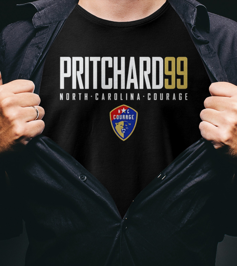 Pritchard 99 North Carolina Courage NC Courage T-Shirt