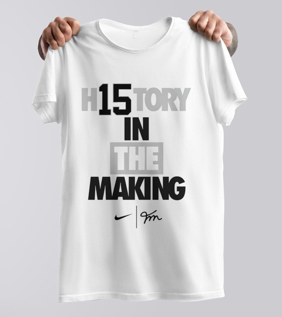 Fernando Mendoza Las Vegas Raiders H15tory In The Making Nike T-Shirt