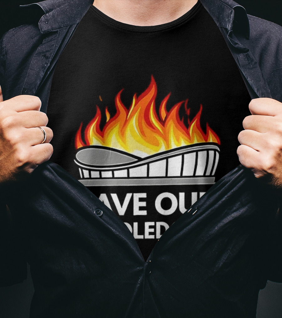 Save Our Saddledome Flames T-Shirt