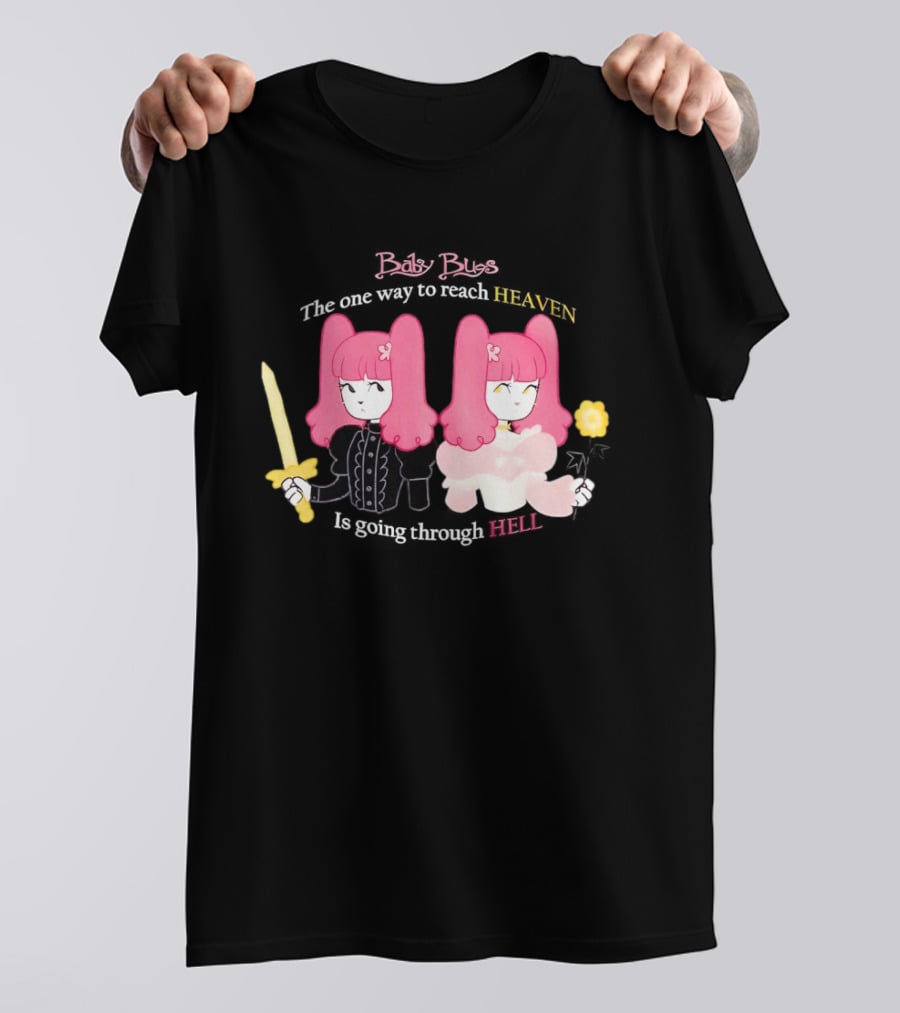 Baby Bugs Duality Journey To Heaven And Hell T-Shirt