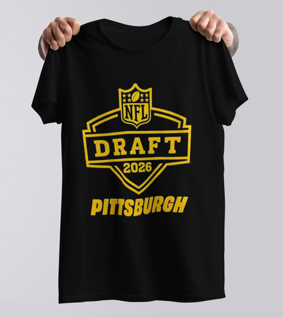 Pittsburgh NFL Draft 2026 Football Steelers T-Shirt