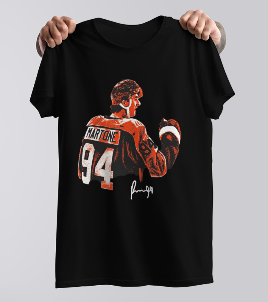 Porter Martone 94 Philadelphia Flyers Hockey NHL Player T-Shirt