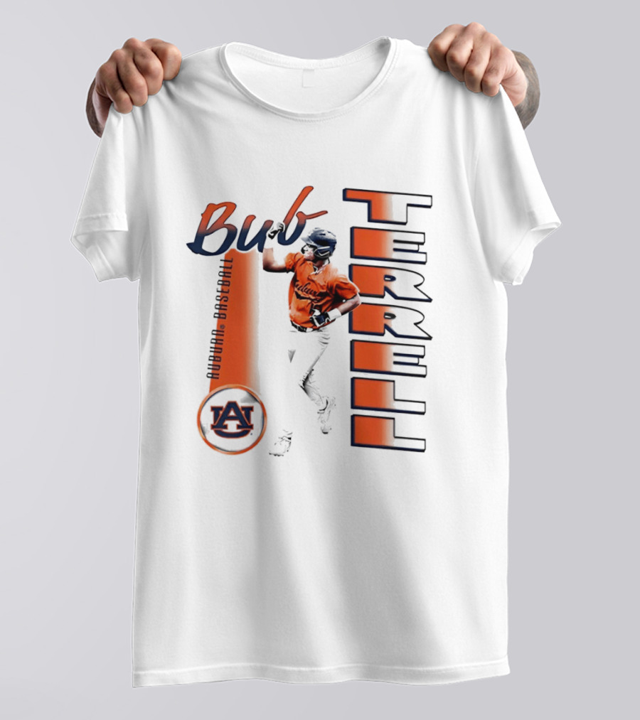 Bub Terrell Auburn Baseball Player Auburn Tigers T-Shirt