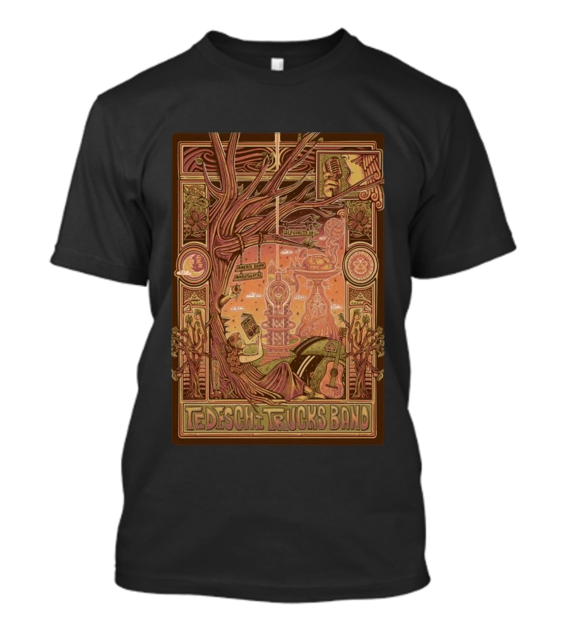 Tedeschi Trucks Band Ameris Bank Amphitheatre Alpharetta GA April 28 2026 Event T-Shirt