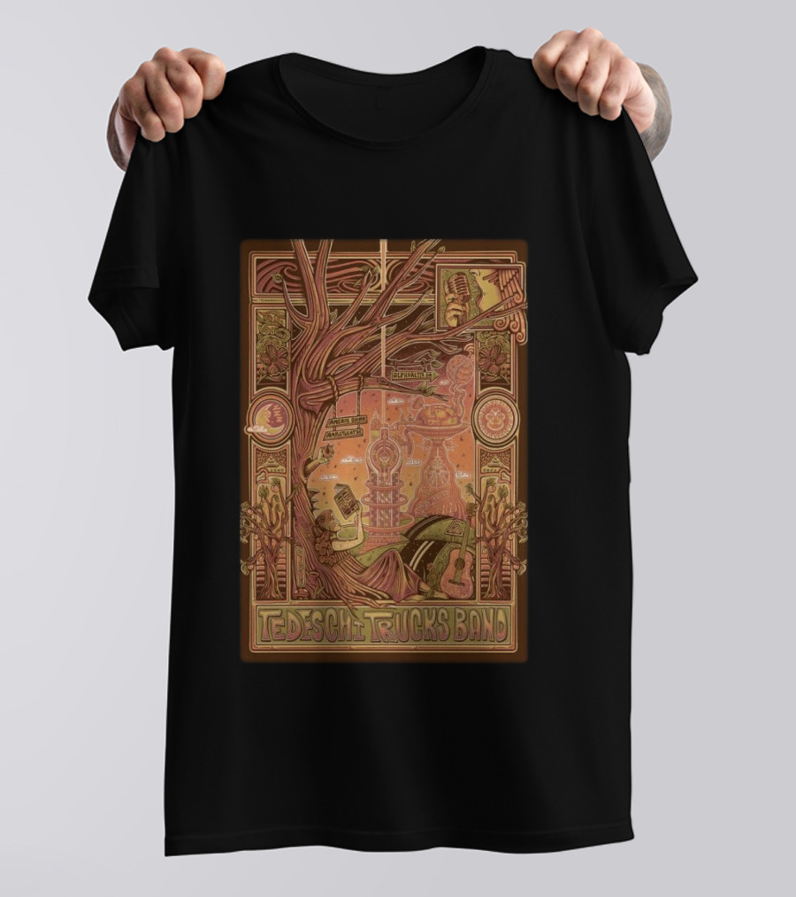 Tedeschi Trucks Band Ameris Bank Amphitheatre Alpharetta GA April 28 2026 Event T-Shirt
