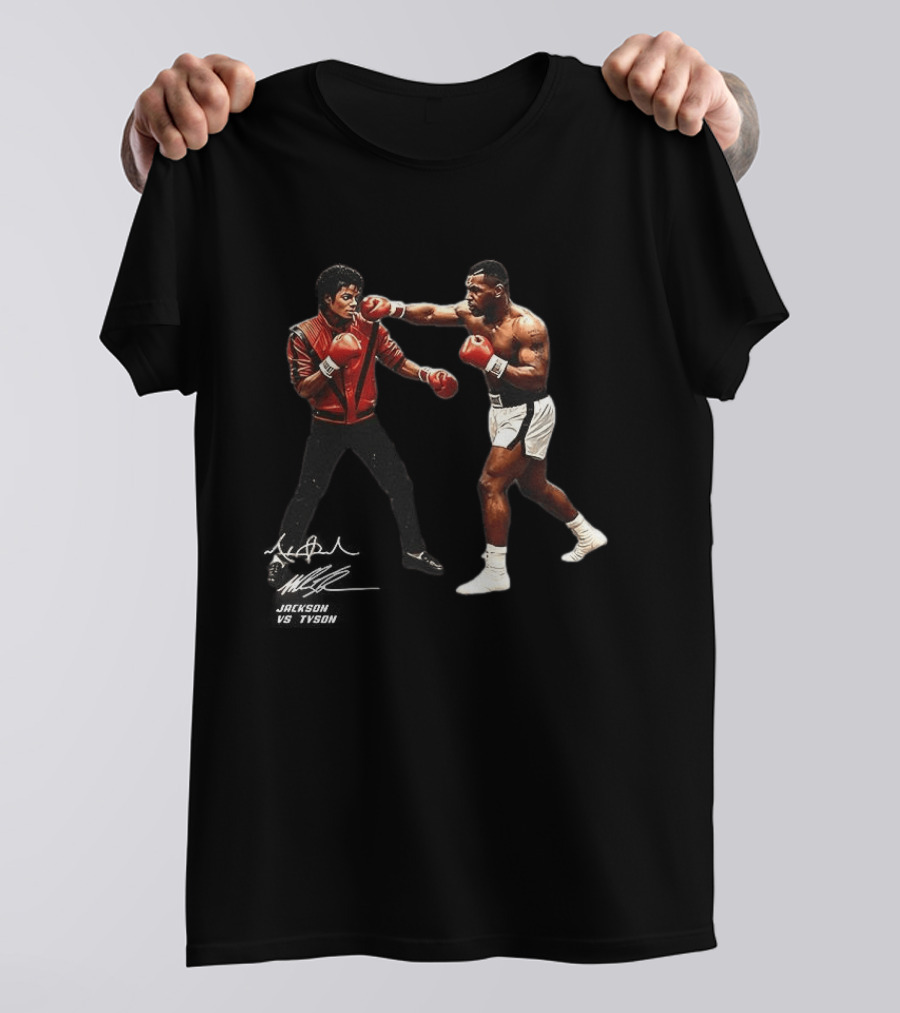 Greatest Mikes 2026 Jackson Vs Tyson Boxing Matchup Iconic Showdown T-Shirt