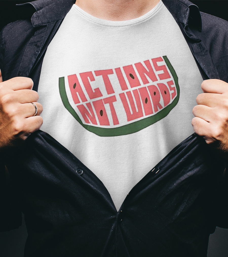 Actions Not Words Liam Cunningham T-Shirt