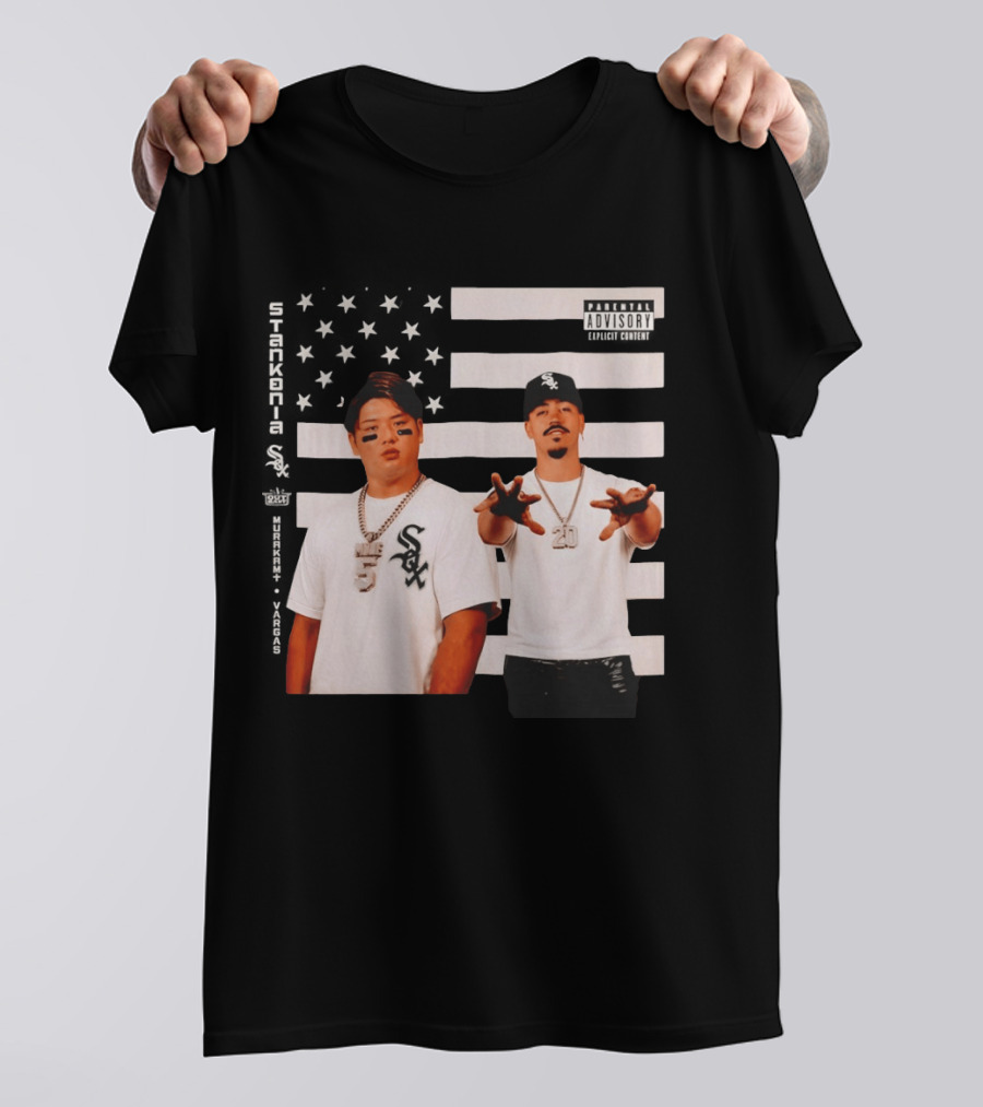 Murakami Munetaka Miguel Vargas Chicago White Sox Baseball American Flag Advisory 5 20 T-Shirt