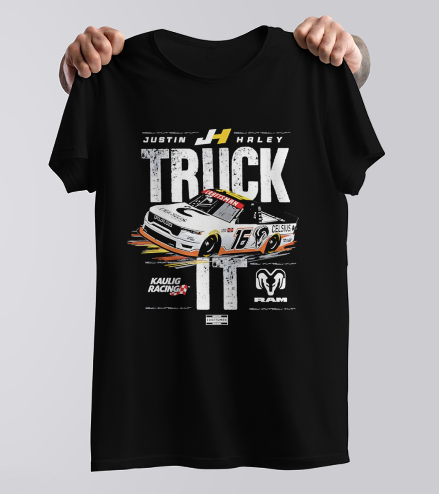Justin Haley Truck It Kaulig Racing Ram Craftsman 16 T-Shirt