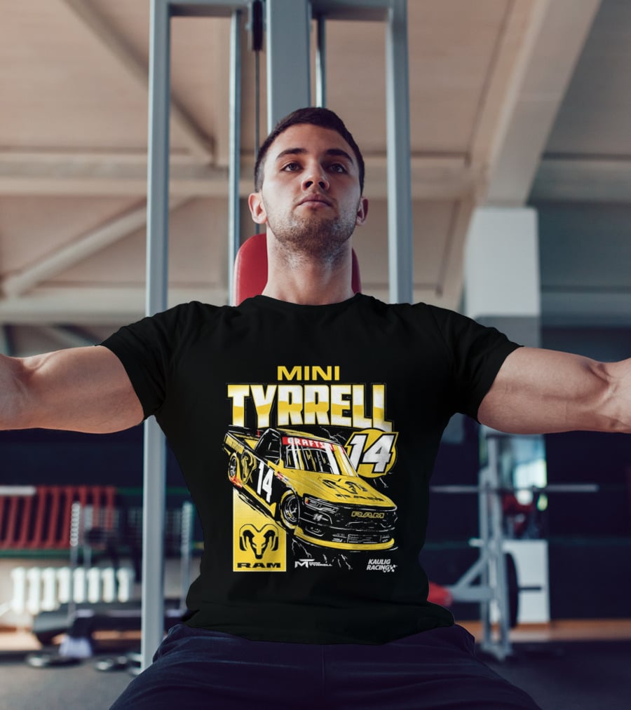 Mini Tyrell Kaulig Racing Ram NASCAR Craftsman 14 Car T-Shirt