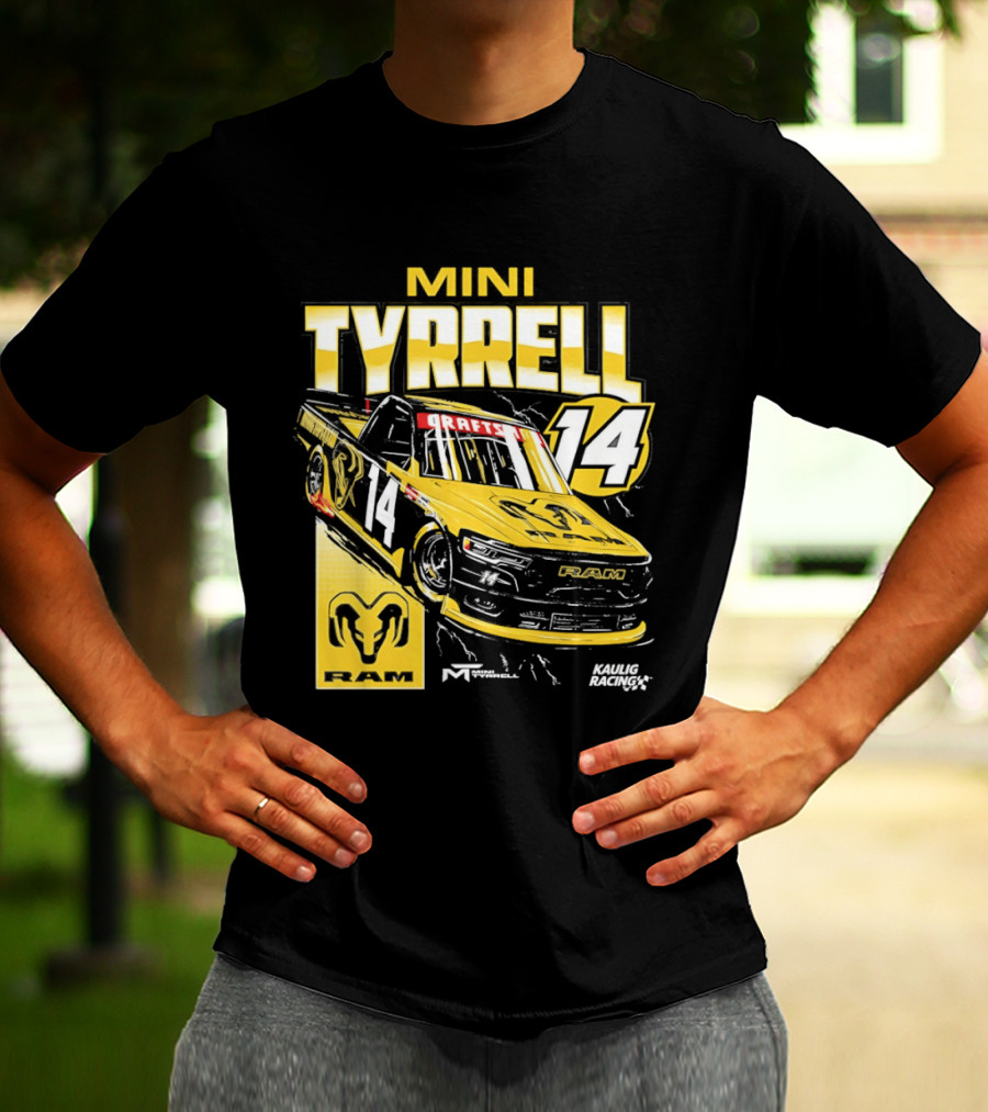 Mini Tyrell Kaulig Racing Ram NASCAR Craftsman 14 Car T-Shirt