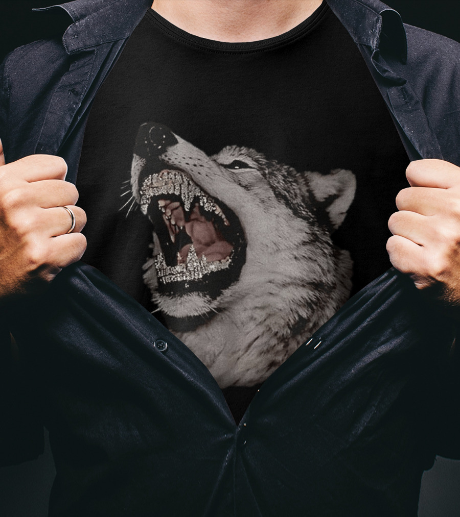 Wolf Street Bling Fangs T-Shirt