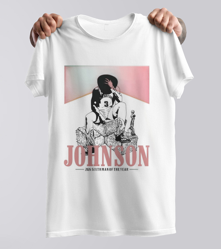 Johnson 26 Sixthman Of The Year 2026 T-Shirt