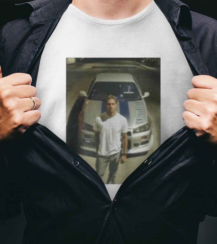 50th Birthday Archive 01 The Paul Walker Foundation Nissan Skyline R34 T-Shirt