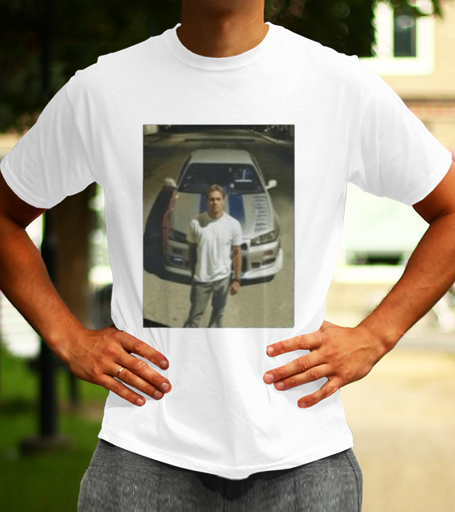 50th Birthday Archive 01 The Paul Walker Foundation Nissan Skyline R34 T-Shirt