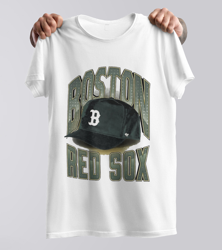 Boston Red Sox B Hat 47 Brand City Connect Dune Tubular T-Shirt
