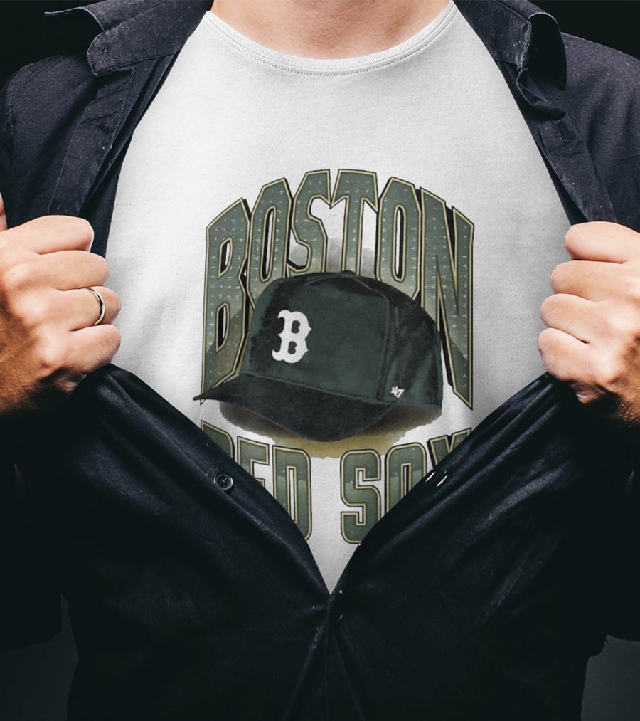 Boston Red Sox B Hat 47 Brand City Connect Dune Tubular T-Shirt