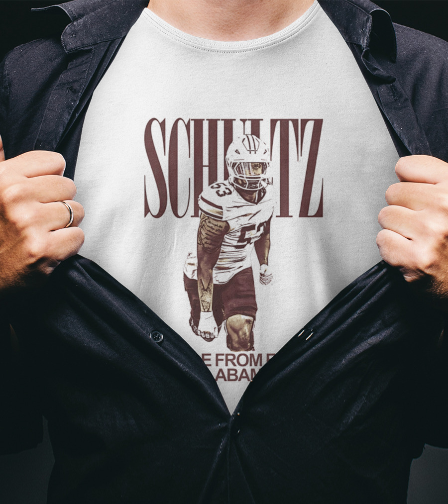 SCHULTZ Tackle From Foley Alabama T-Shirt
