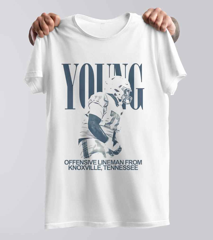 YOUNG Offensive Lineman From Knoxville Tennessee T-Shirt