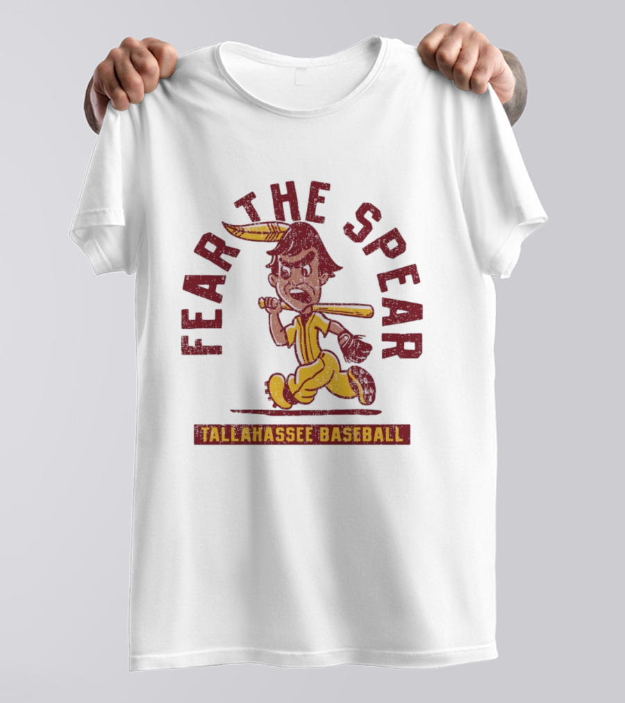 Florida State Seminoles Fear The Spear Tallahassee Baseball T-Shirt