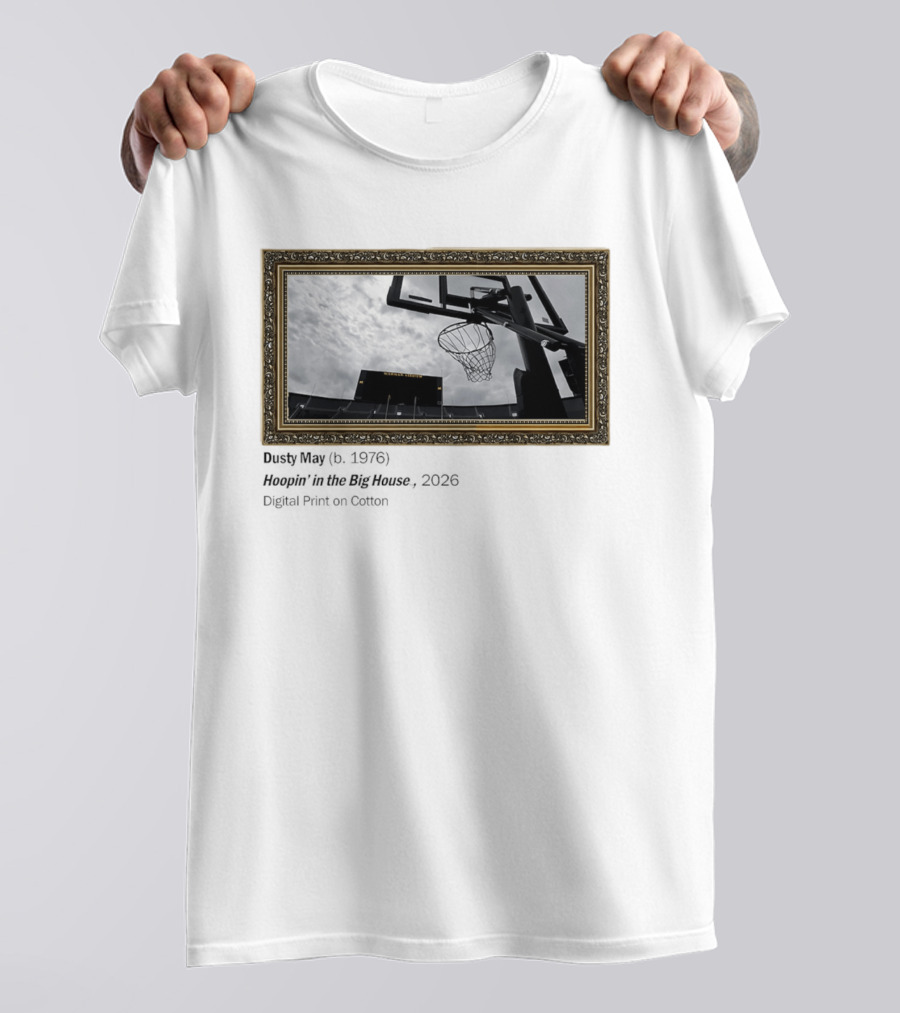 Michigan Stadium Basketball 2026 Hoopin' In The Big House T-Shirt