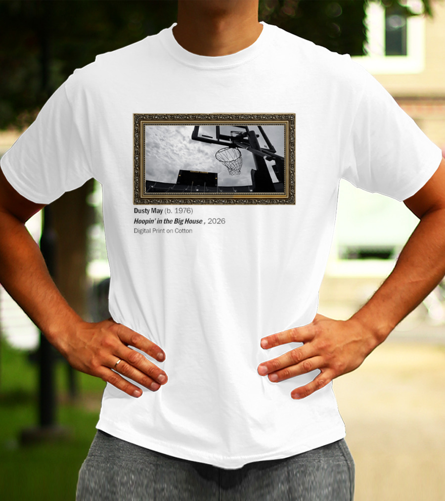 Michigan Stadium Basketball 2026 Hoopin' In The Big House T-Shirt