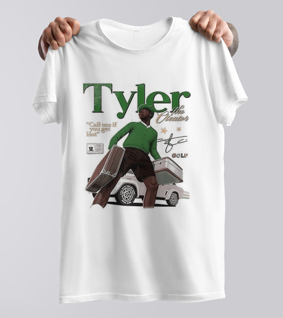 Tyler The Creator Call Me If You Get Lost Vintage Aesthetic Golf Wang T-Shirt