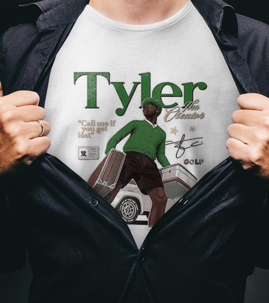 Tyler The Creator Call Me If You Get Lost Vintage Aesthetic Golf Wang T-Shirt