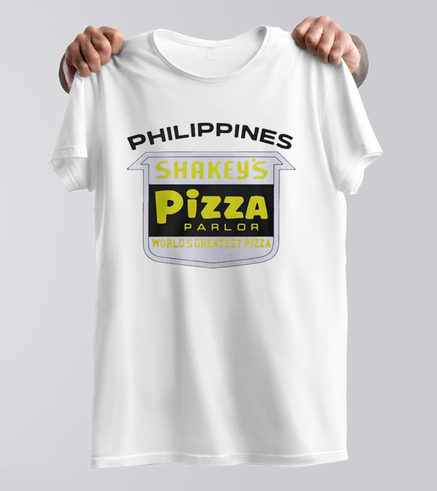 Philippines Shakey's Pizza Parlor World's Greatest Pizza T-Shirt
