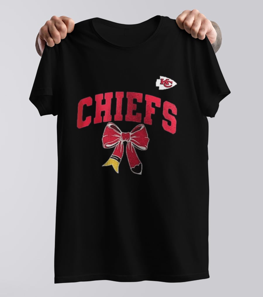 Kansas City Chiefs Retired Teacher Lover Ribbon T-Shirt