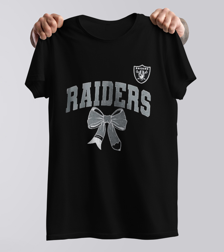 Las Vegas Raiders Retired Teacher Loves Her Ribbon T-Shirt