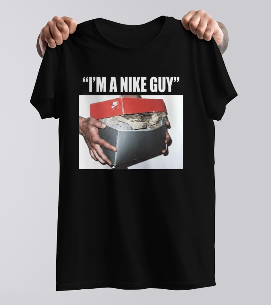 LeBron James Nike Air Cash Sneaker Box T-Shirt