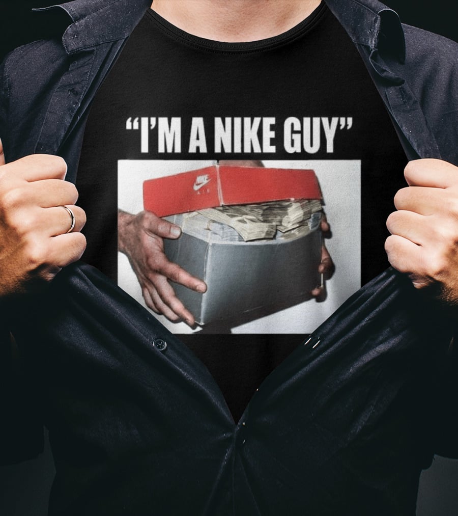 LeBron James Nike Air Cash Sneaker Box T-Shirt