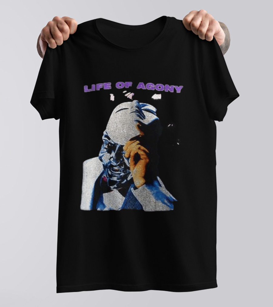 Life Of Agony Ugly Masked Face T-Shirt