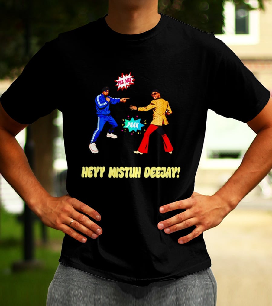 DJ Pee Wee Vs .Paak Heyy Mistuh Deejay The Romantic Tour Live 2026 T-Shirt