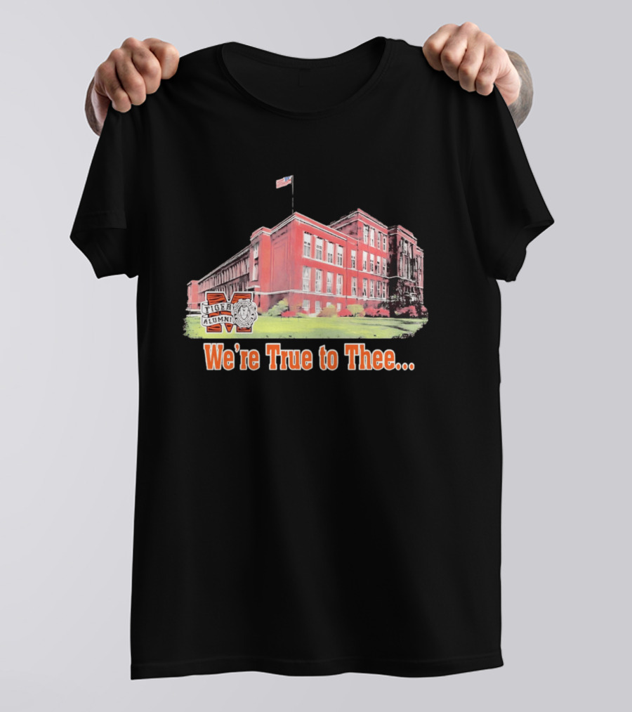 Massillon Washington High School Tiger Alumni We're True To Thee T-Shirt