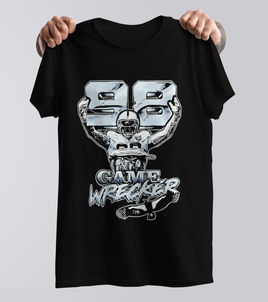 Maxx Crosby 98 Game Wrecker Las Vegas Raiders T-Shirt