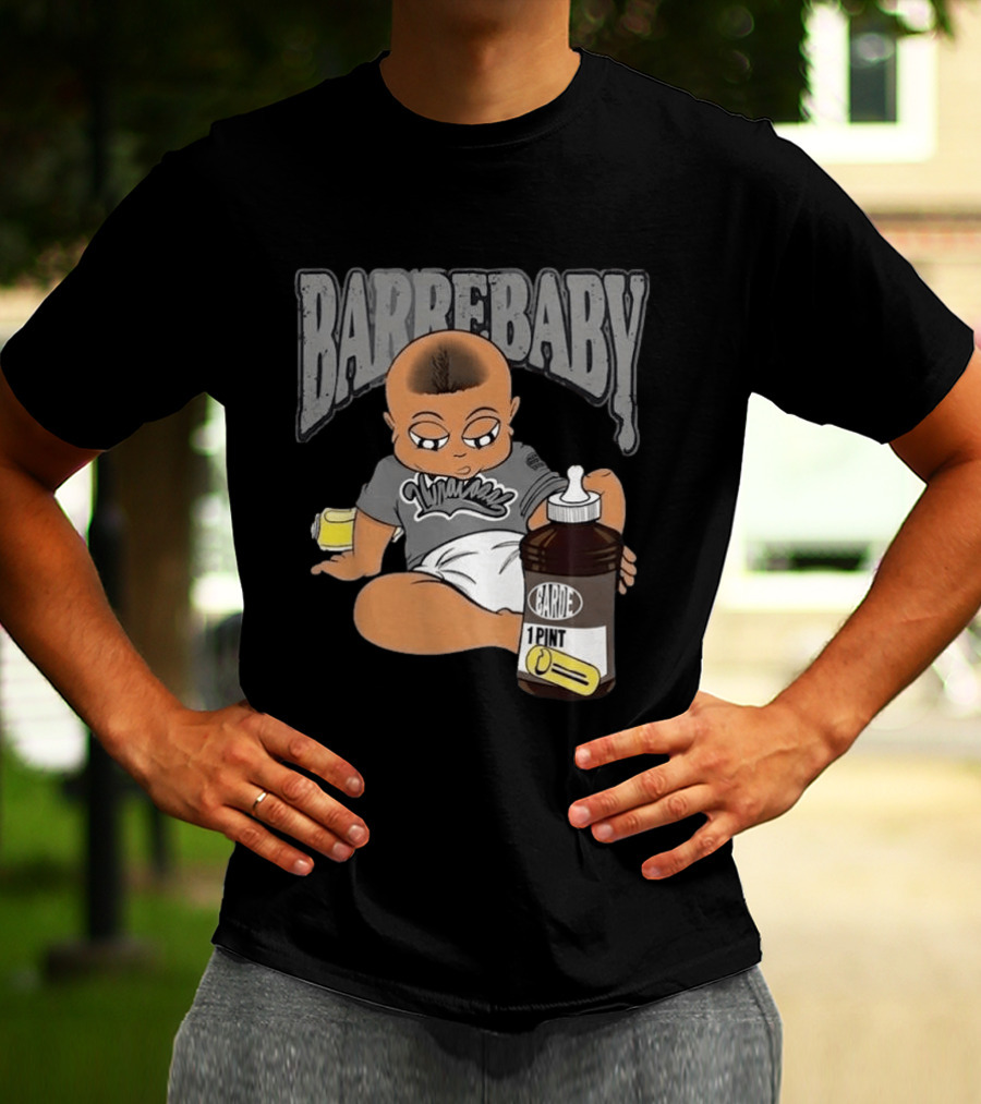 Barrebaby Lil Wayne Syrup 1 Pint Vintage Baby Cartoon T-Shirt
