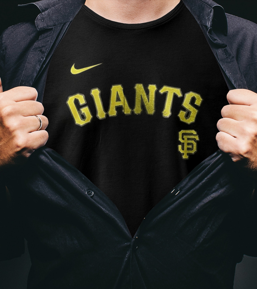 San Francisco Giants Nike Pokémon Collaboration Gotta Catch 'Em All A Journey Begins T-Shirt